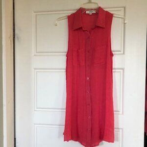 Coral Tunic - size Medium
